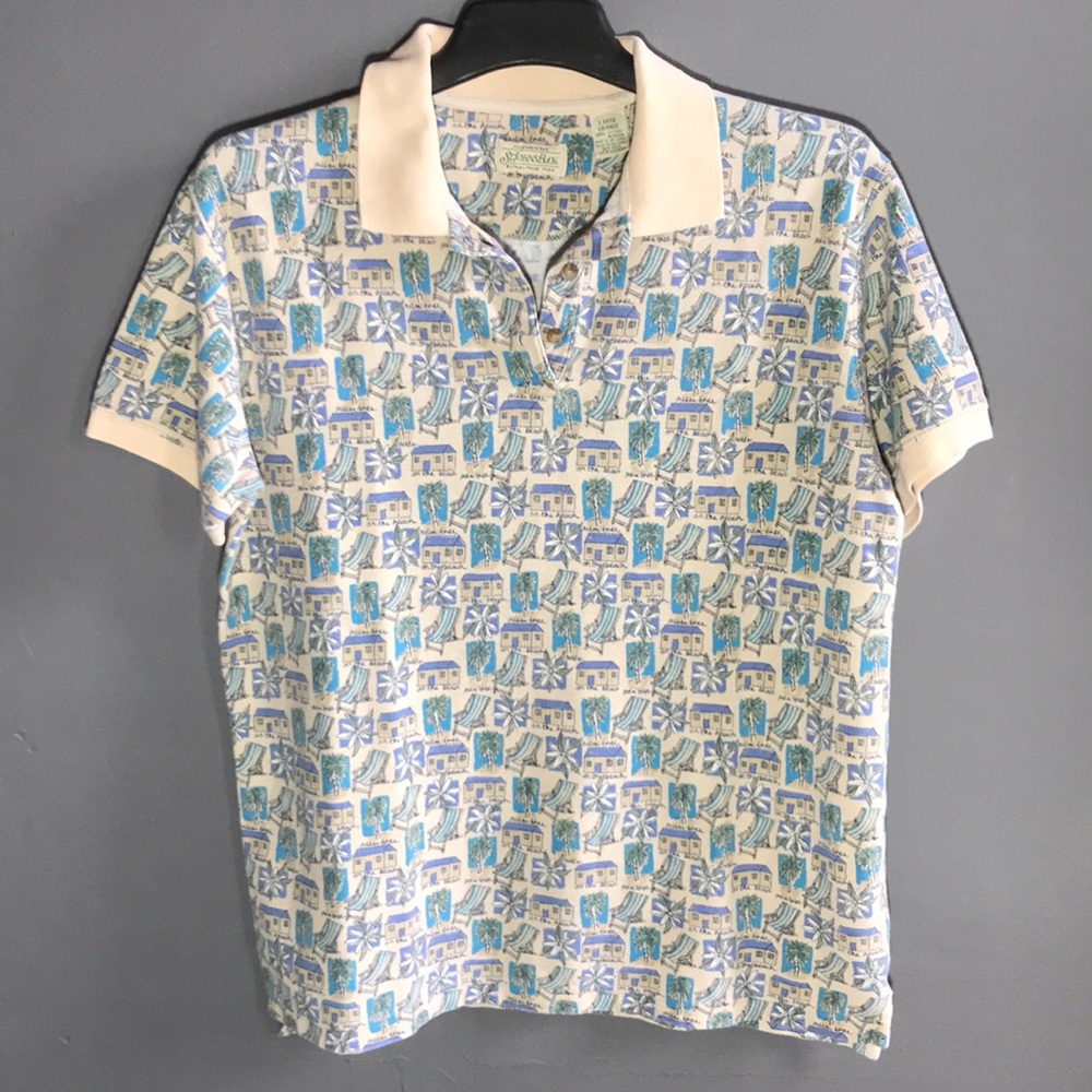 Men’s Beach Themed Summer polo